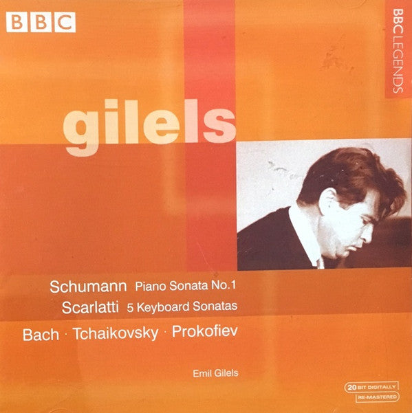 Emil Gilels - Piano Sonata No.1 / 5 Keyboard Sonatas - Used CD