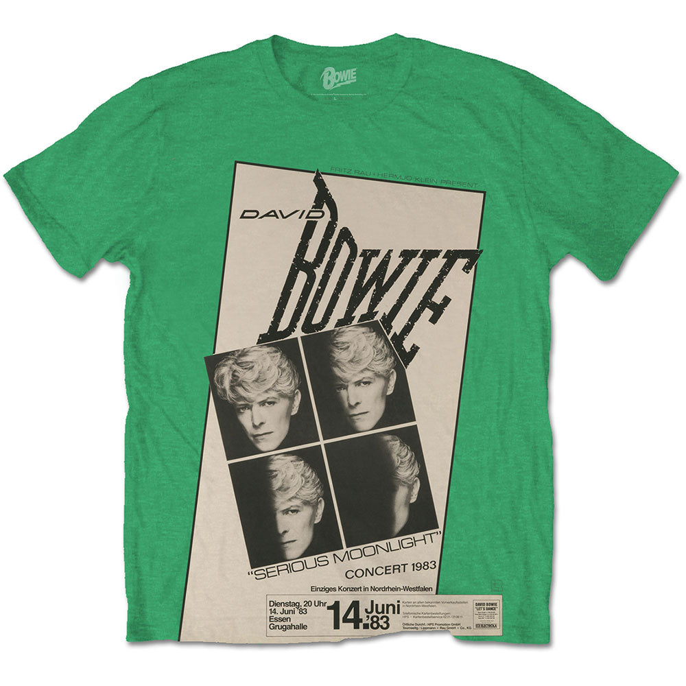 David Bowie - tshirt - Unisex - Short Sleeves - Medium