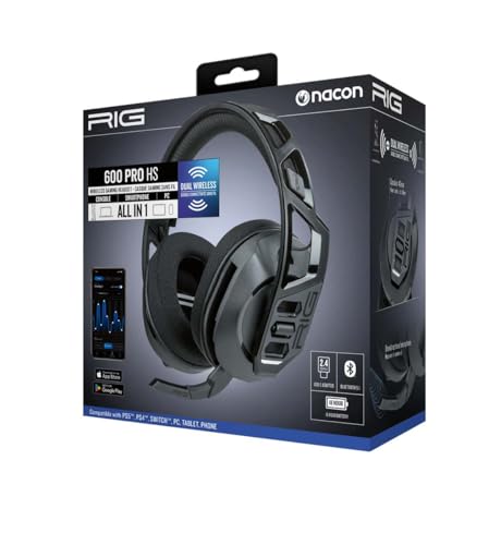 RIG 600 BLACK HEADSET - New Playstation 5