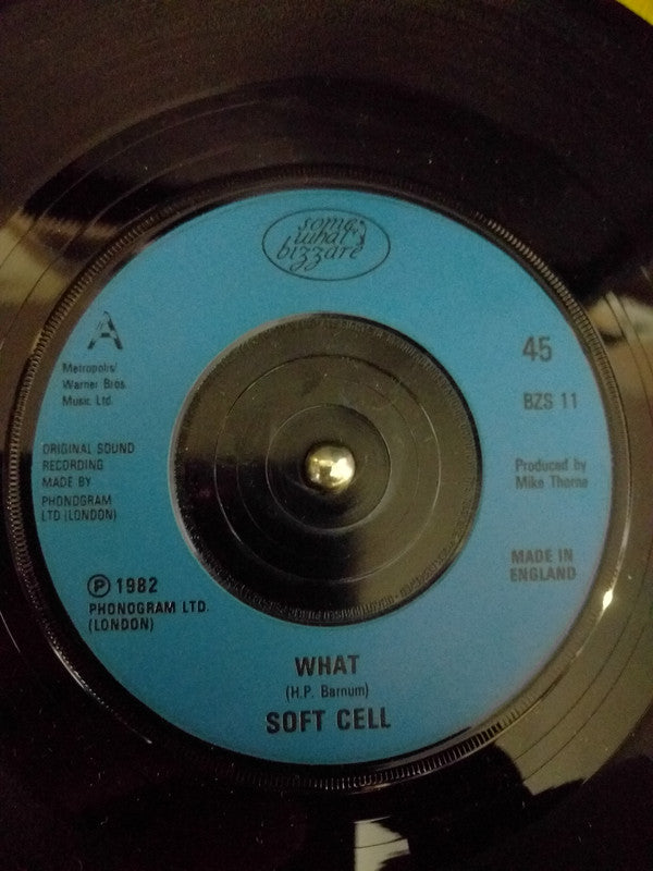 Soft Cell - What - Used Vinyl Record 7"