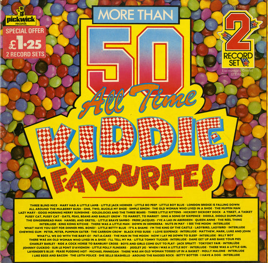 Happy Time Nursery - 50 All Time Kiddie Favourites - Used Vinyl Recor