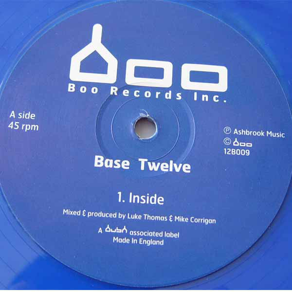 Base Twelve - Inside - Used Vinyl Record 12"