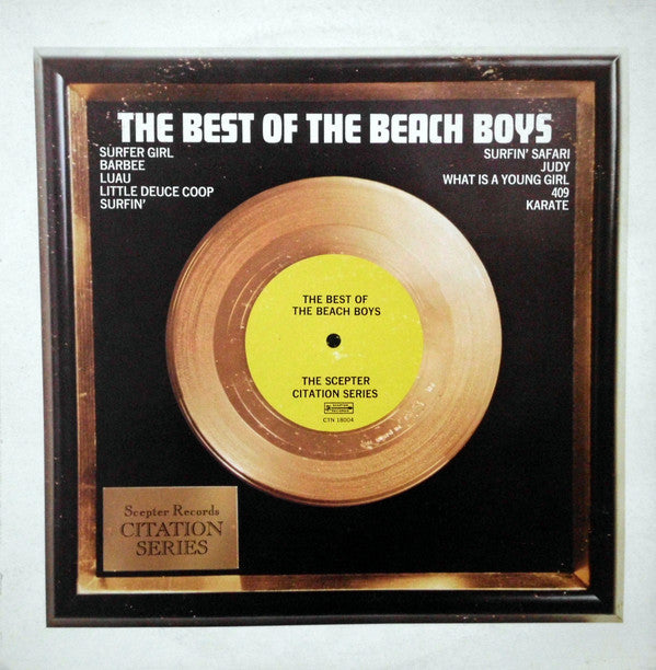Beach Boys - Best Of  - ' Greatest Hits (1961-1963) - Used Vinyl Reco