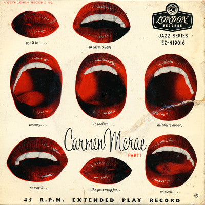 Carmen McRae - Easy To Love - Part 1 - Used Vinyl Record 7"