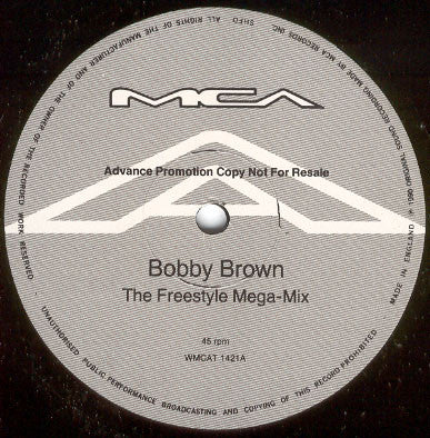 Bobby Brown - Freestyle Mega-Mix - Used Vinyl Record 12"