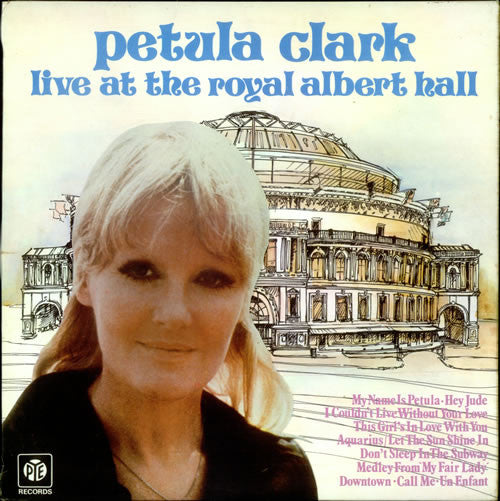 Petula Clark - Live At The Royal Albert Hall - Used Vinyl Record