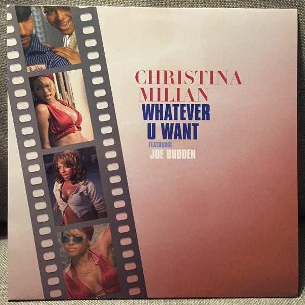 Christina Milian - Whatever U Want - Used Vinyl Record 12"