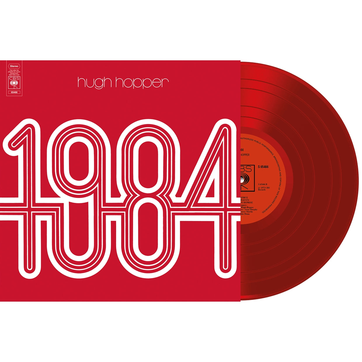 HUGH HOPPER - 1984 (RED VINYL) - New Vinyl Record