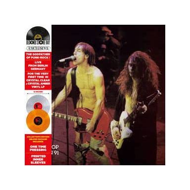 IGGY POP - Live In Berlin (1991) (Deluxe Edition) (Marble Neon Vinyl)