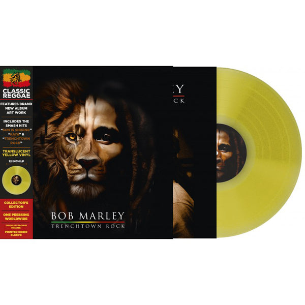BOB MARLEY - TRENCHTOWN ROCK YELLOW TRANSLUCENT VINYL - Vinyl Record
