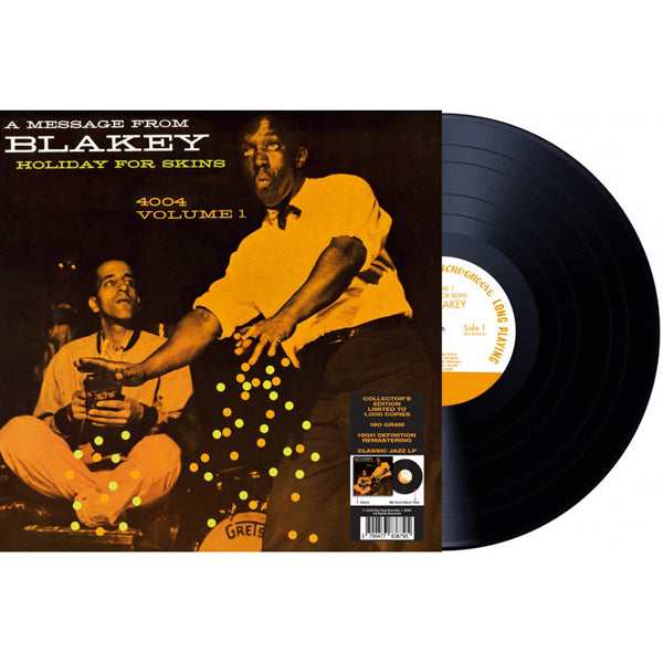 ART BLAKEY - HOLIDAY FOR SKINS VOL. 1 - Vinyl Record