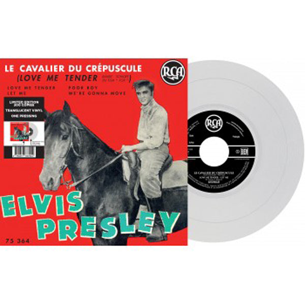 ELVIS PRESLEY - EP ÉTRANGER N°11 - LE CAVALIER DU CRÉPUSCULE  TRANSL