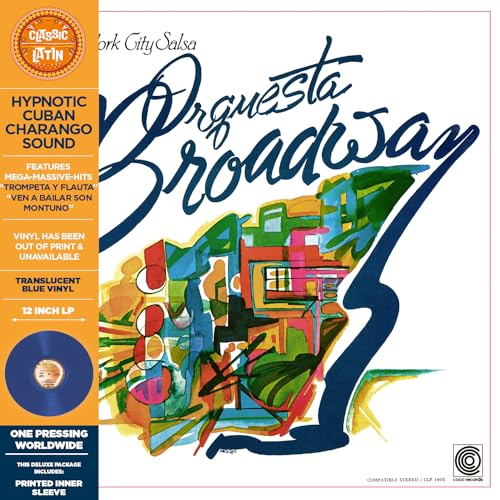 ORQUESTA BROADWAY - NEW YORK CITY SALSA (COCO RECORDS) (BLUE VINYL) -
