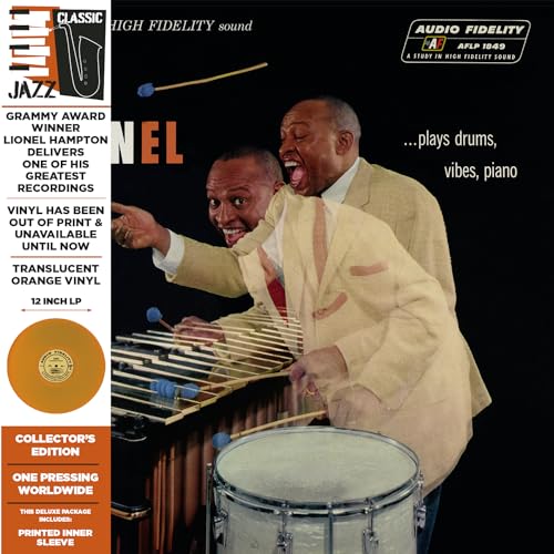 LIONEL HAMPTON AND H - LIONEL ... PLAYS DRUMS, VIBES, PIANO (AUDIO FID