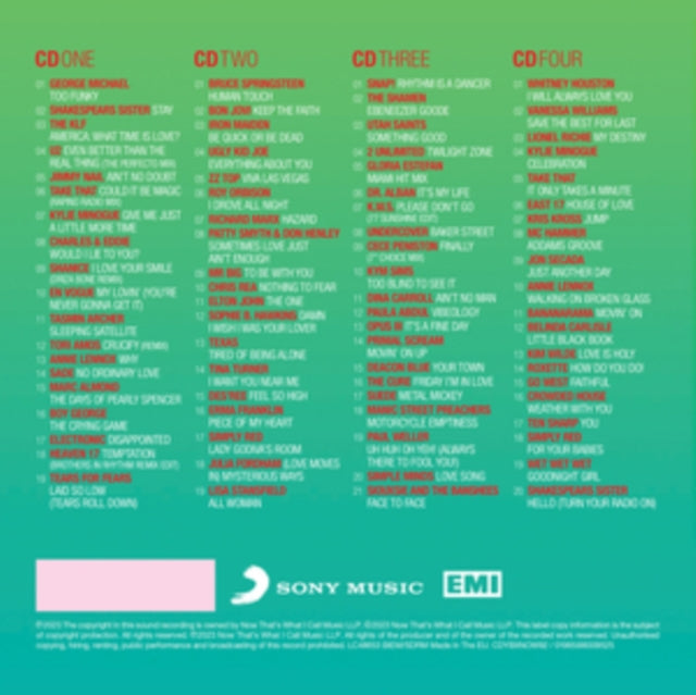 Various Artists - NOW – Yearbook 1992 - 4CD
