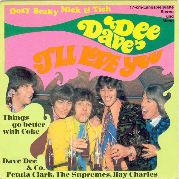 Dave Dee - I'll Love You - Used Vinyl Record 7"