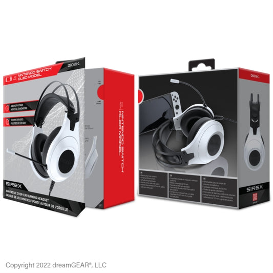 BIONIK - Sirex Gaming Headset For Nintendo Switch Switch Lite & Switch