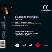 VERONIQUE GENS; ORCH - POULENC LA VOIX HUMAINE - CD
