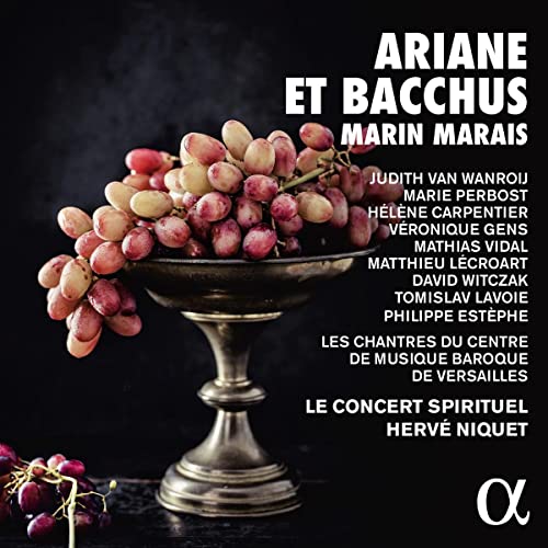 LE CONCERT SPIRITUEL - MARAIS ARIANE ET BACCHUS - New CD