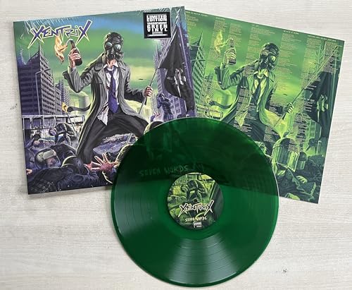 XENTRIX - Seven Words Transparent Green vinyl 1 x 12"" Vinyl Album - Vin