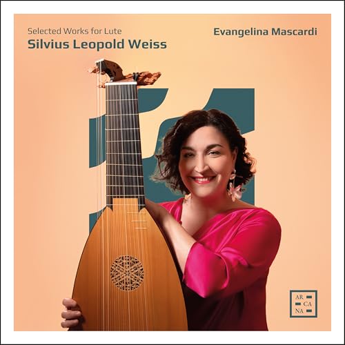 EVANGELINA MASCARDI - WEISS SELECTED WORKS FOR LUTE - New CD