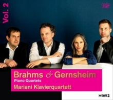 Mariani Klavierquartett - Brahms & Gernshiem: Piano Quartets CD (Preorde