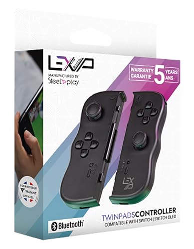 LEXIP STEELPLAY TWIN PADS BLAC - New Nintendo Switch