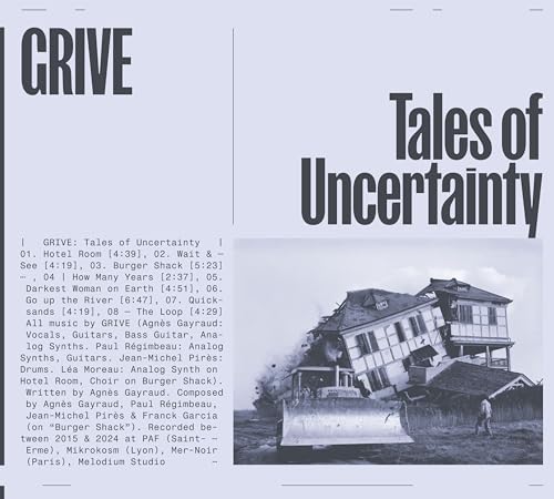 GRIVE - TALES OF UNCERTAINTY - New Vinyl Record