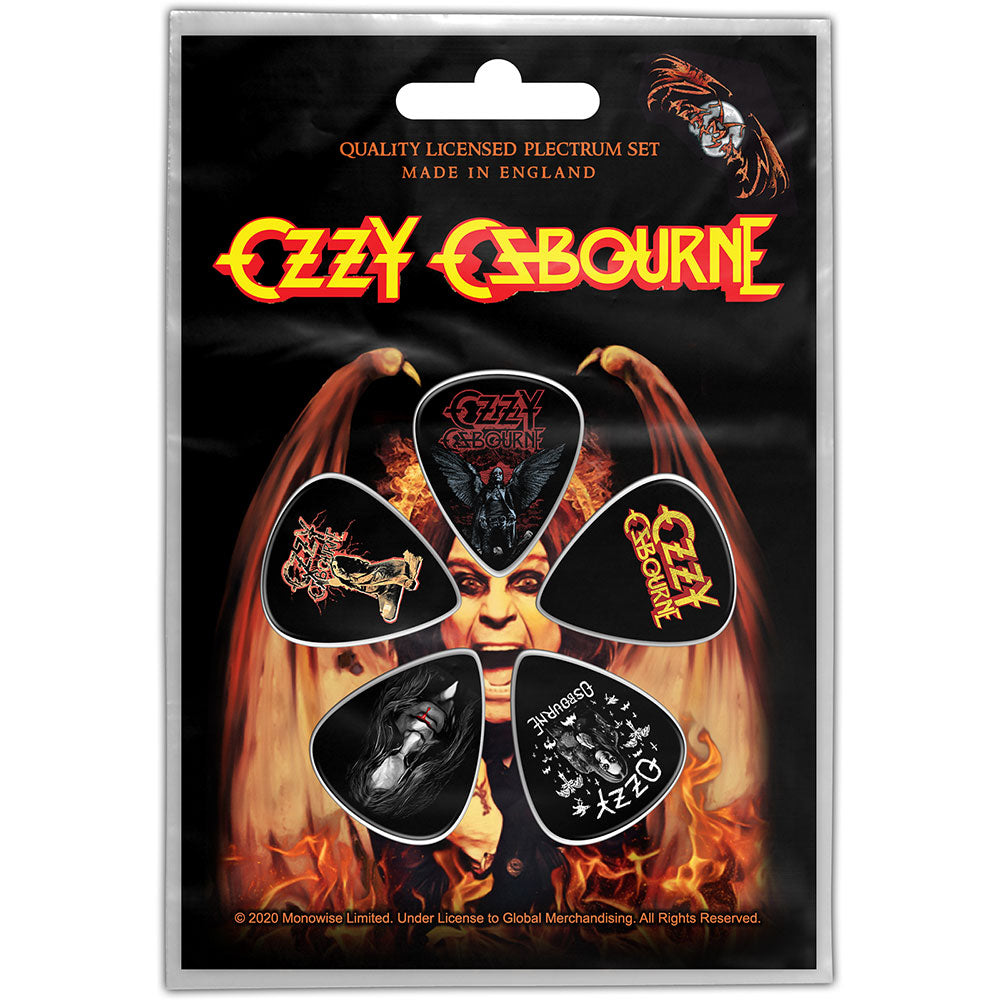 Ozzy Osbourne - Plectrum Pack: Ordinary Man (Retail Pack) - Collectabl