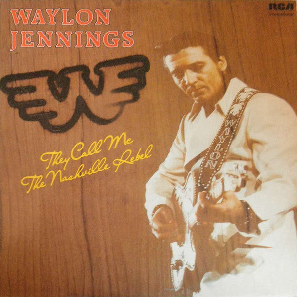 Waylon Jennings - y Call Me The Nashville Rebel - Used Vinyl Record