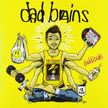 DAD BRAINS - DADDITUDE - Vinyl Record 7"
