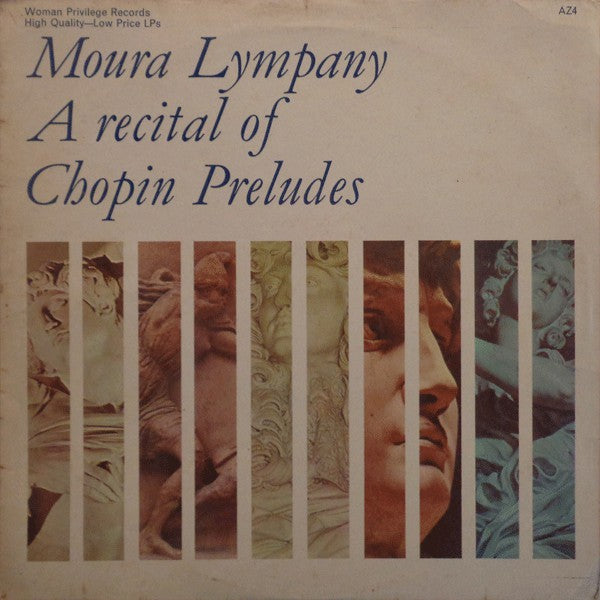 Frederic Chopin - A Recital Of Chopin Preludes - Used Vinyl Record
