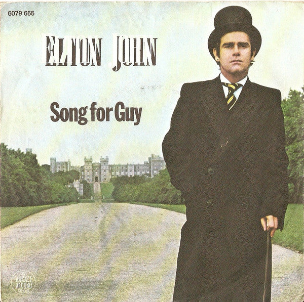 Elton John - Song For Guy - Used Vinyl Record 7"