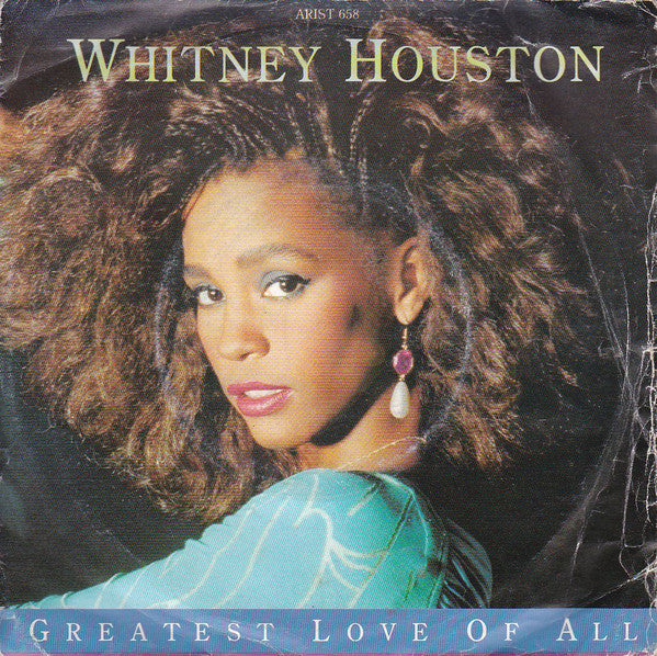 Whitney Houston - Greatest Love Of All - Used Vinyl Record 7"