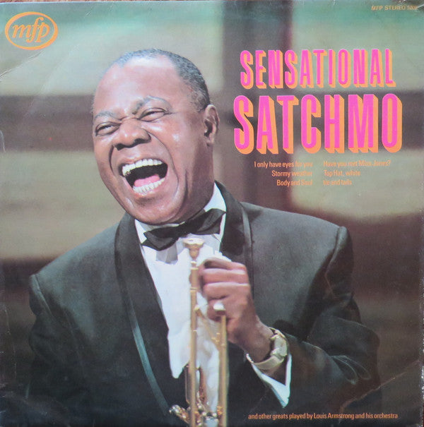 Louis Armstrong And - Sensational Satchmo - Used Vinyl Record
