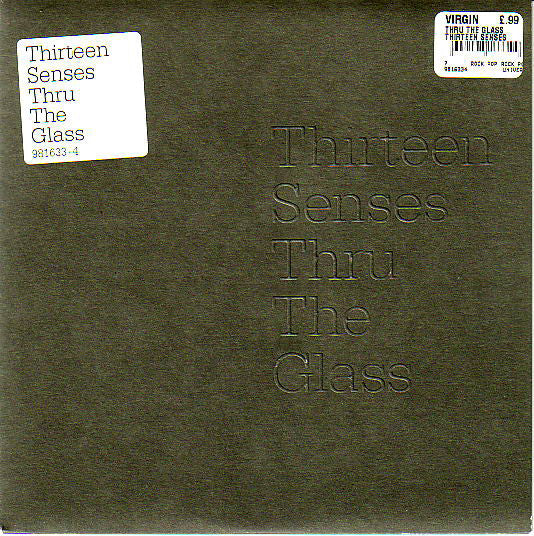 Thirteen Senses - Thru The Glass - Used Vinyl Record 7"