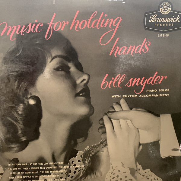 Bill Snyder - Music For Holding Hands - Used Vinyl Record