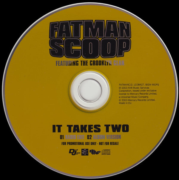 Fatman Scoop - It Take Scoop - Used CD