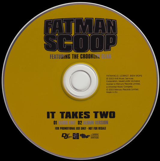 Fatman Scoop - It Take Scoop - Used CD