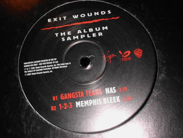 Various - Exit Wounds - The Album Sampler - Used Vinyl Record
