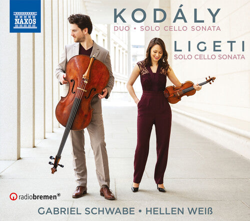 GABRIEL SCHWABE/HELL - KODALY/LIGETI:CELLO SONATAS - CD