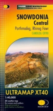 Snowdonia Central : Porthmadog, Rhinog Fawr - New Sheet map