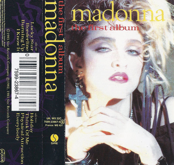 Madonna - First Album - Used Cassette