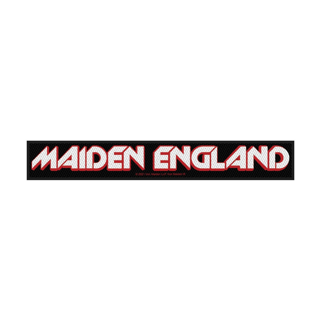 IRON MAIDEN - MAIDEN ENGLAND (SUPERSTRIP - PACAKAGED) - Patch - PHD