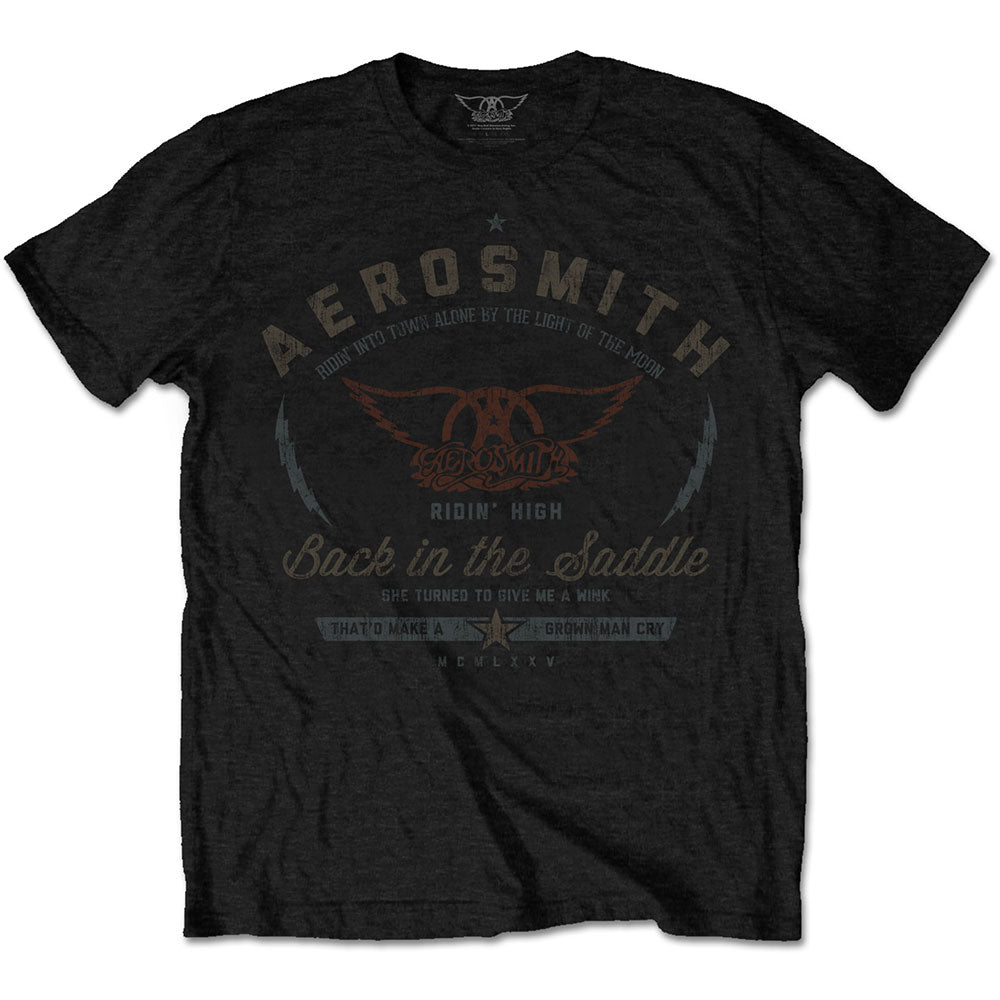 Aerosmith - tshirt - Unisex - Short Sleeves - Large