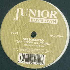 Sessomatto - Can't Fight The Feeling - Used Vinyl Record 12"