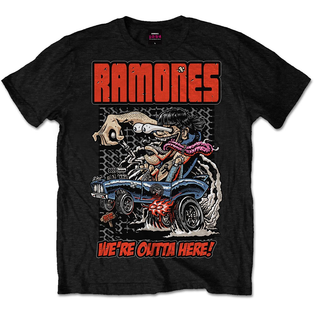 Ramones - tshirt - Unisex - Short Sleeves - Large