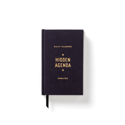 Galison - Hidden Agenda Undated Mini Planner - New Diary