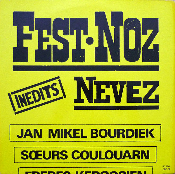Various - Fest-Noz Nevez - Used Vinyl Record