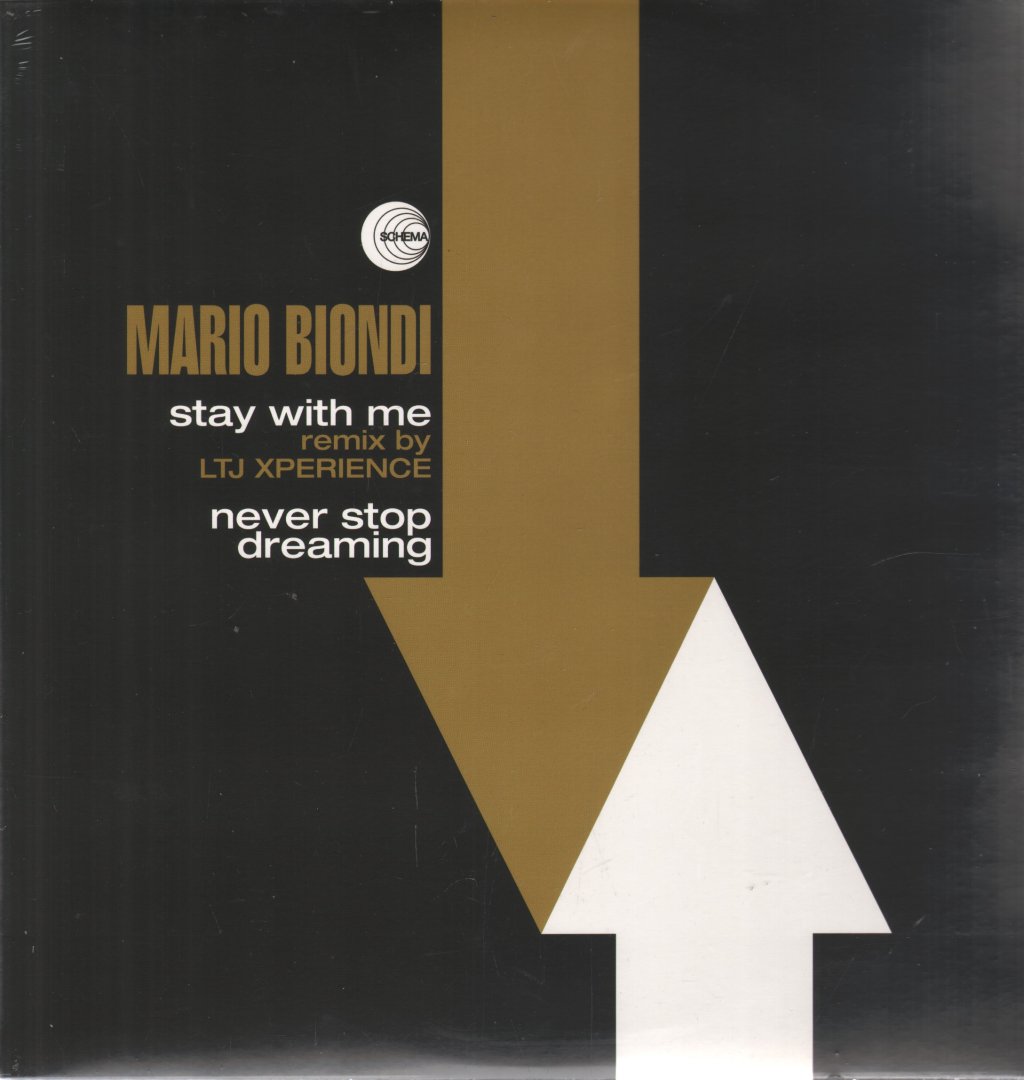 Mario Biondi - Stay With Me / Never Stop Dreaming - Vinyl Record 12"